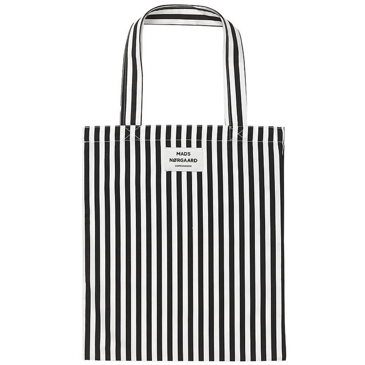 Mads Nørgaard Shopper - Atoma - Black Beauty/White Alyssum