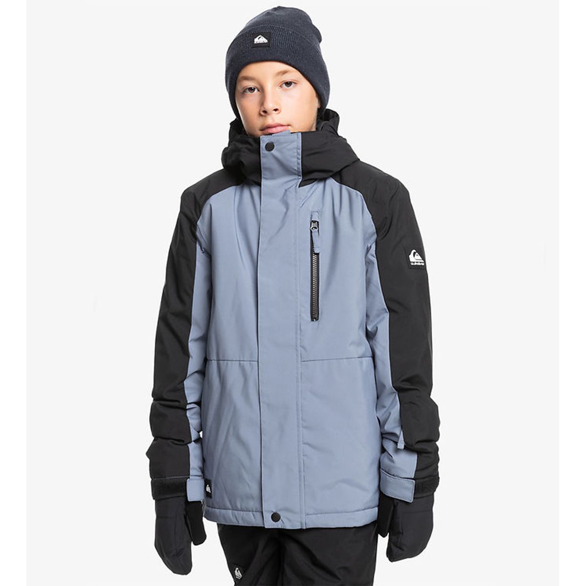 Quiksilver Vinterjakke - Mission Block Youth - Flint Stone