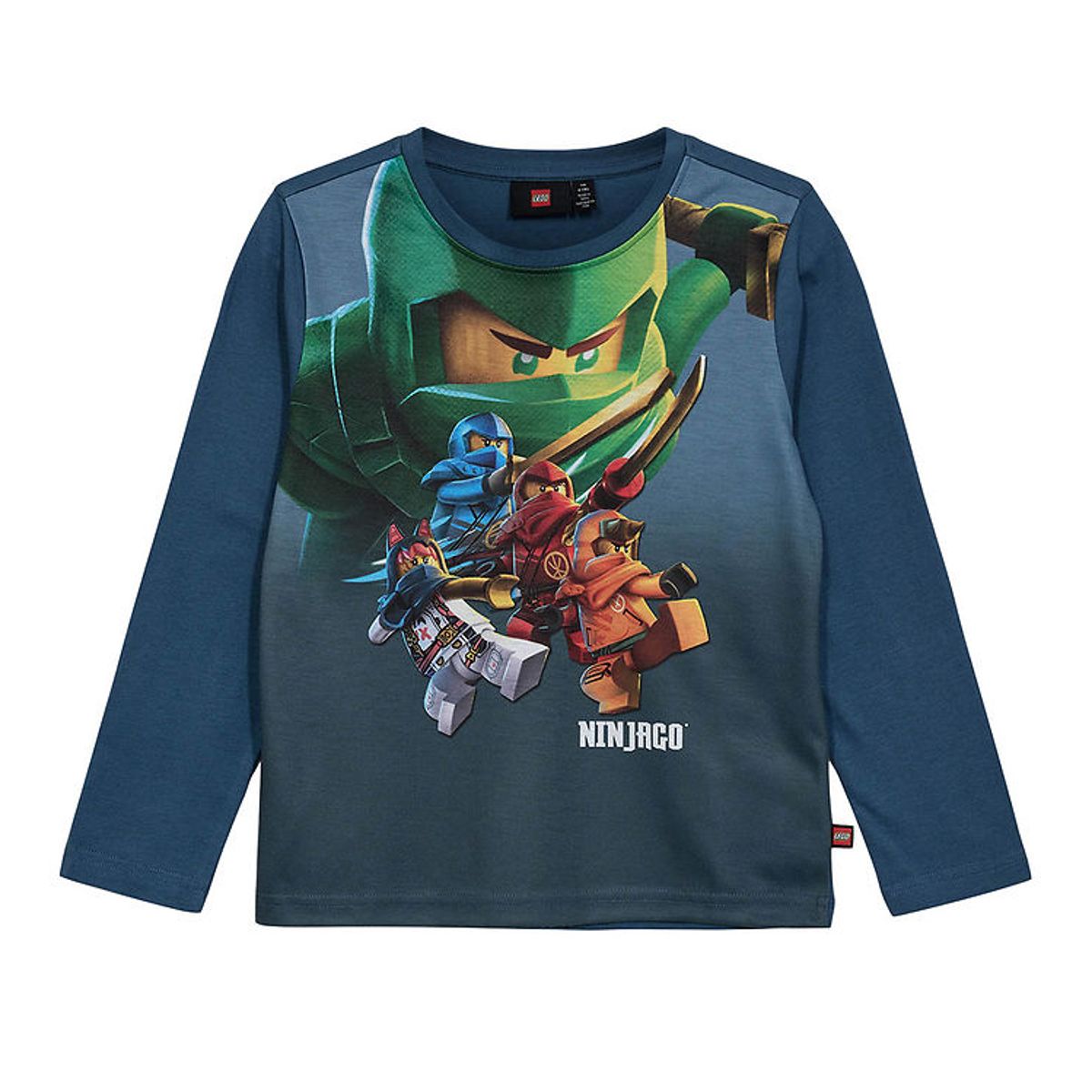 LEGO ® Ninjago Bluse - LWTano 619 - Middle Blue m. Print