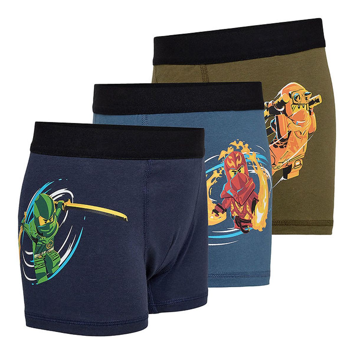 LEGO ® Ninjago Boxershorts - LWAris 611 - 3-pak - Dark Navy m. Pr