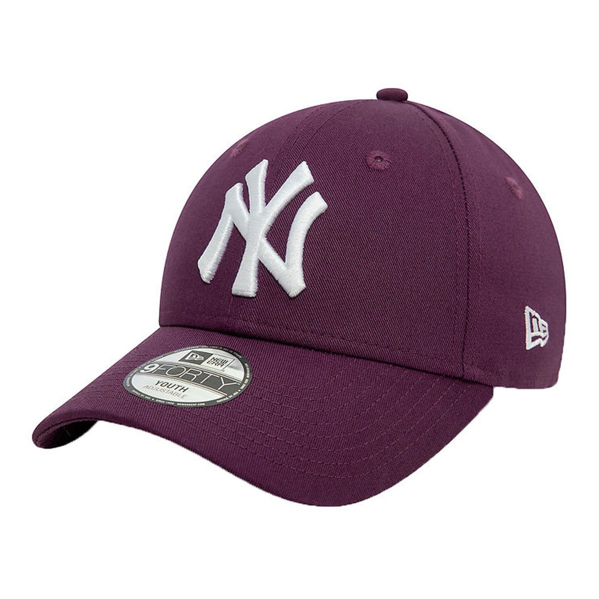 New Era Kasket - 9Forty - New York Yankees - Lilla/Hvid