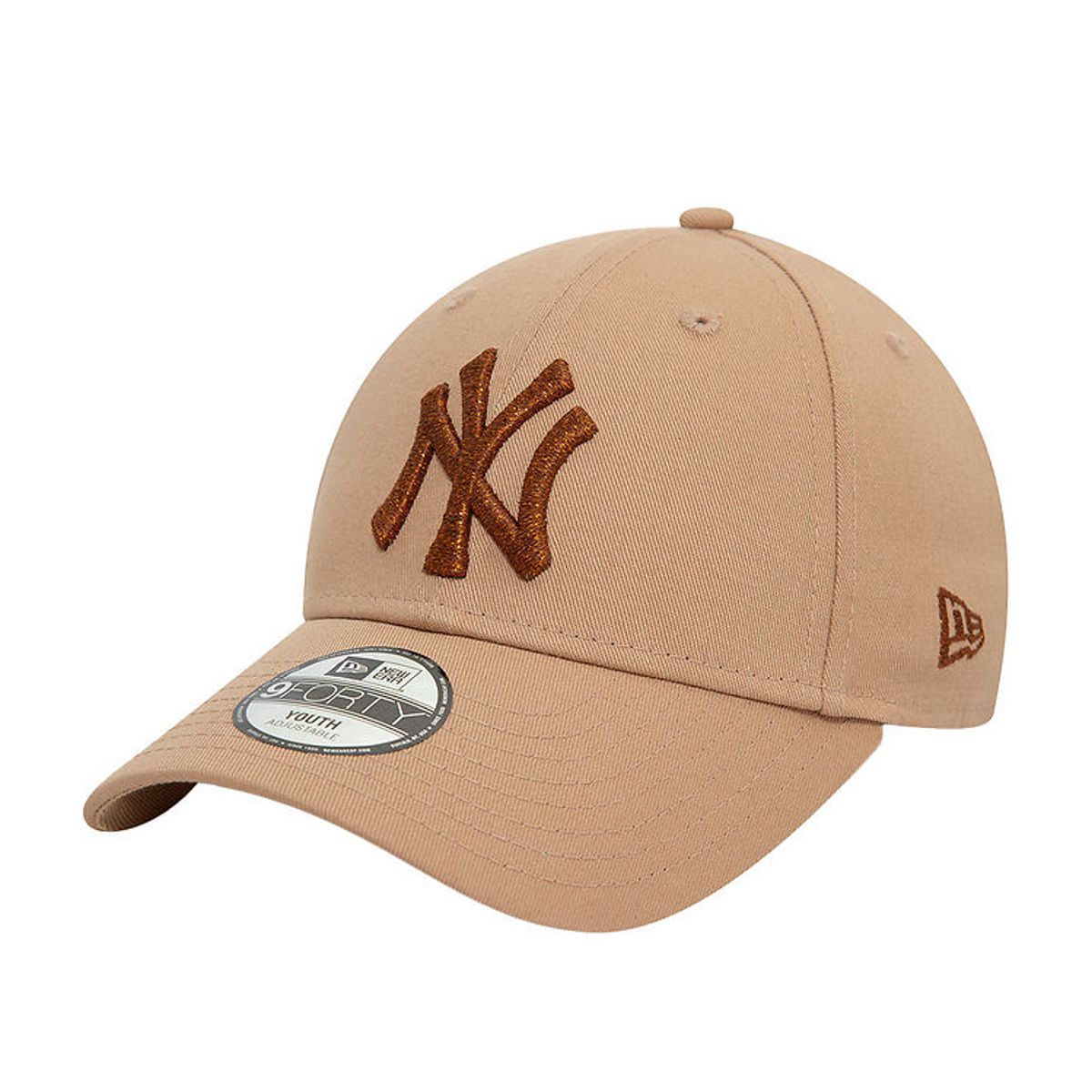 New Era Kasket - 9Forty - New York Yankees - Metallic - Beige