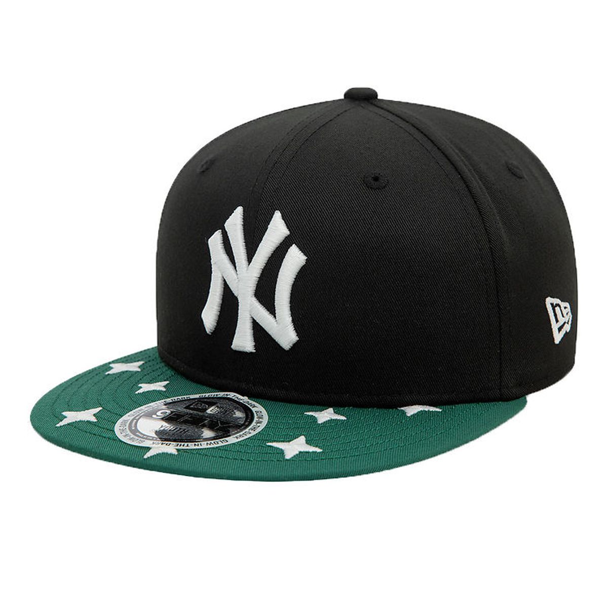 New Era Kasket - 9Fifty - New York Yankees - Sort/Grøn