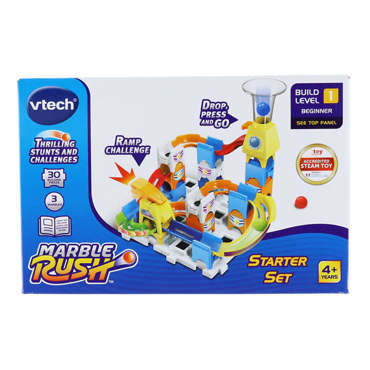 Vtech Kuglebane - Marble Rush Discovery Set - 30 Dele