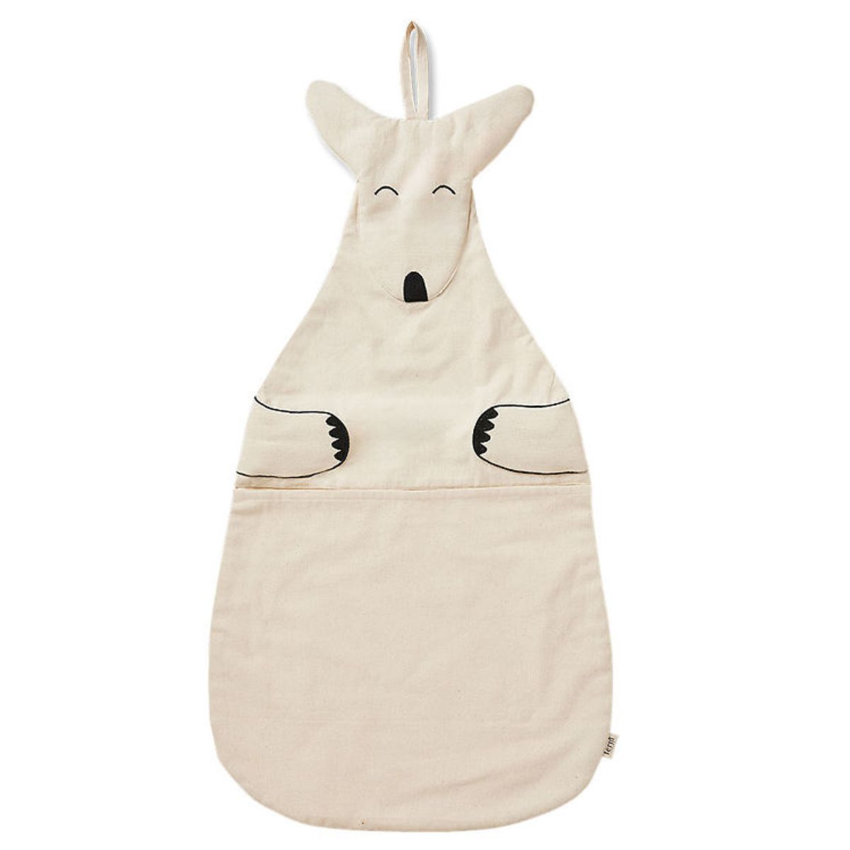 Ferm Living Vægophæng - Kangaroo - Undyed