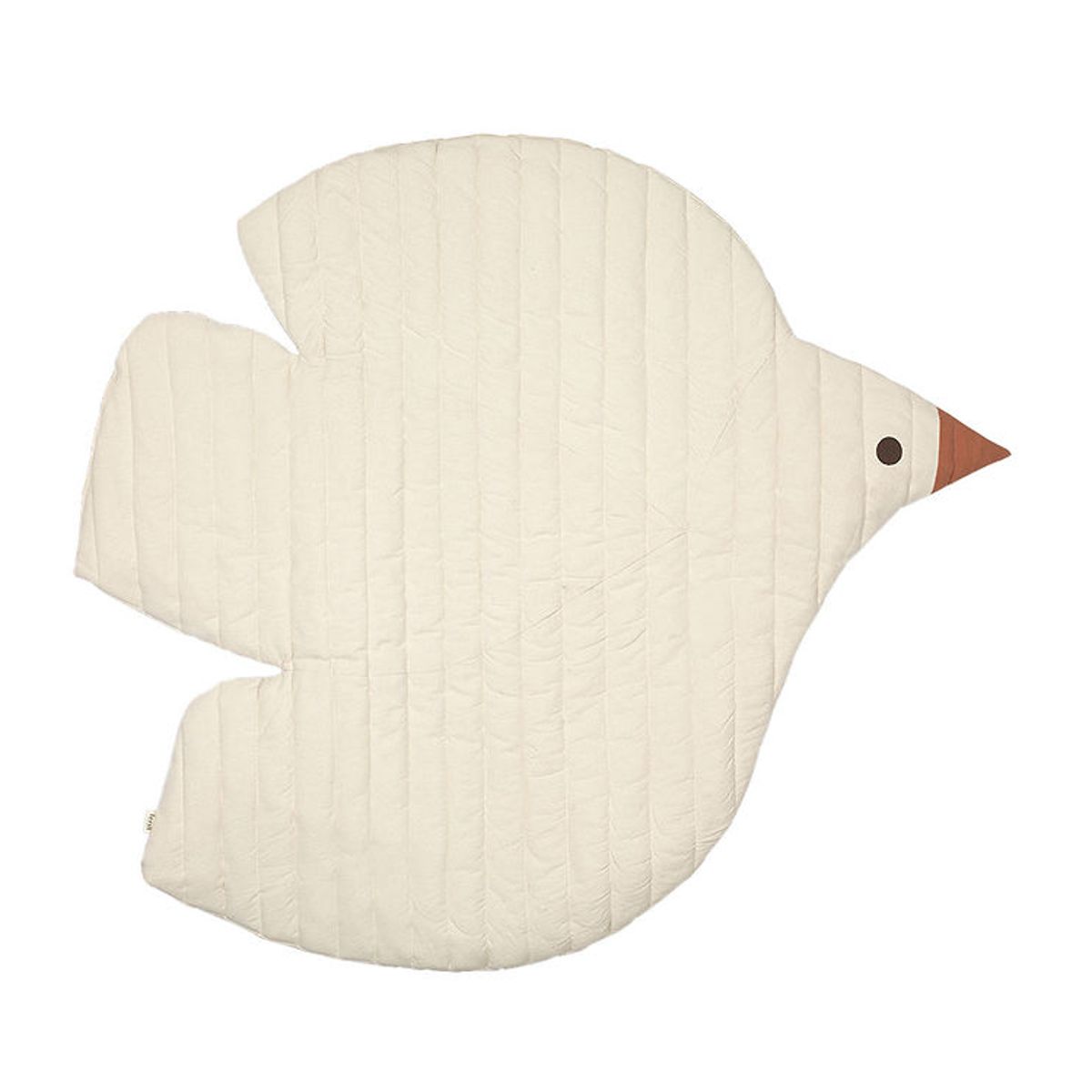 Ferm Living Legetæppe - Quilted - Swif - Undyed