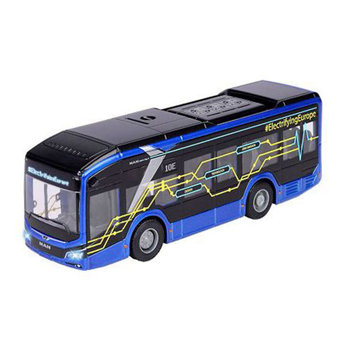 Majorette Bus m. Lyd/Lys - MAN Lion's City 10 E