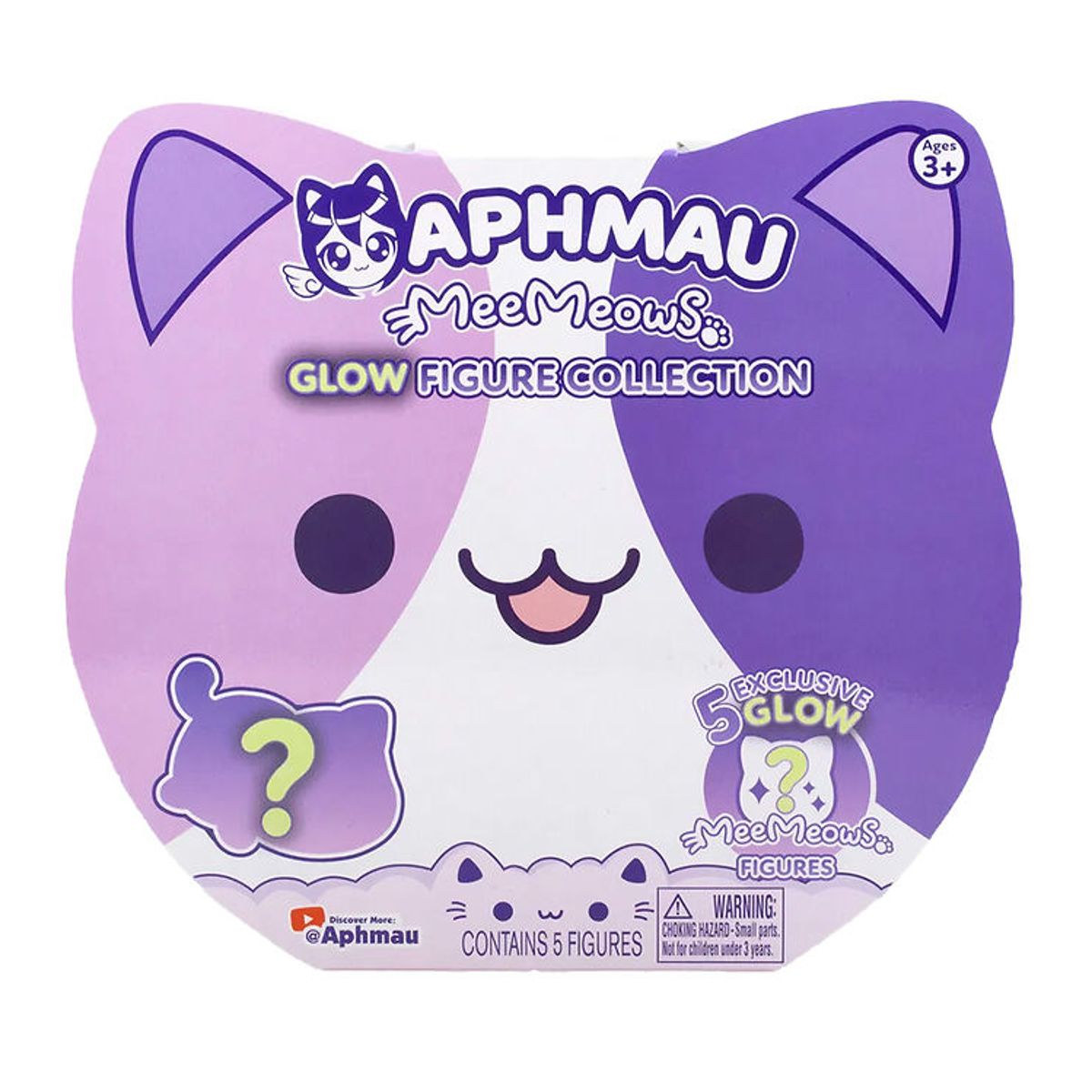 Aphmau Mystery Meemeow Glow Figur - 5-pak