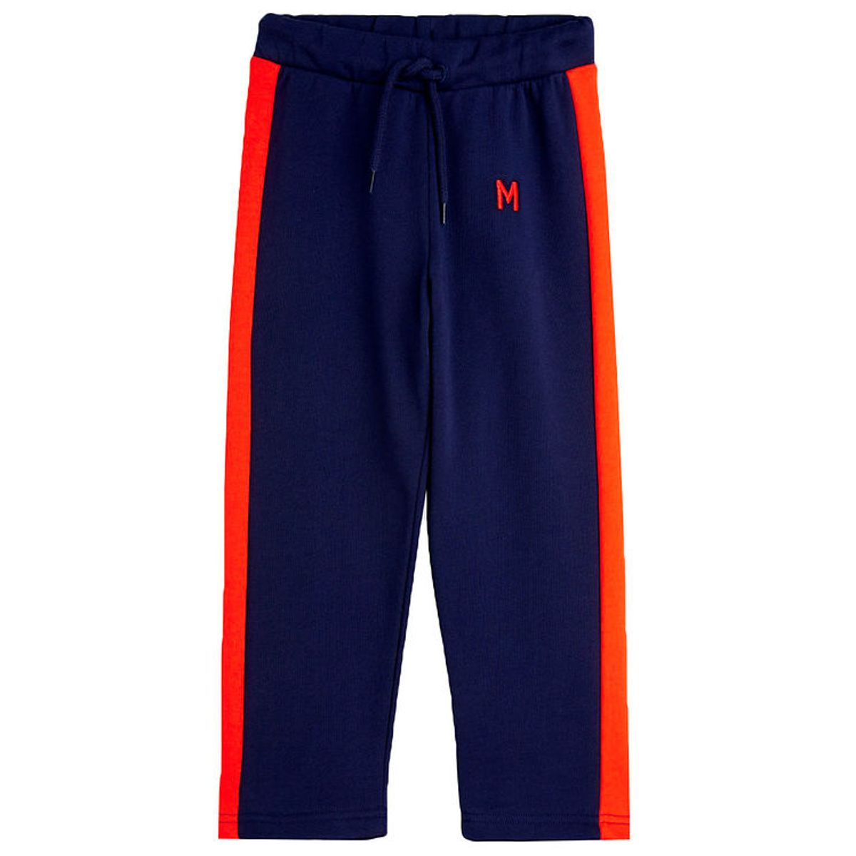 Mini Rodini Sweatpants - Panel - Blue