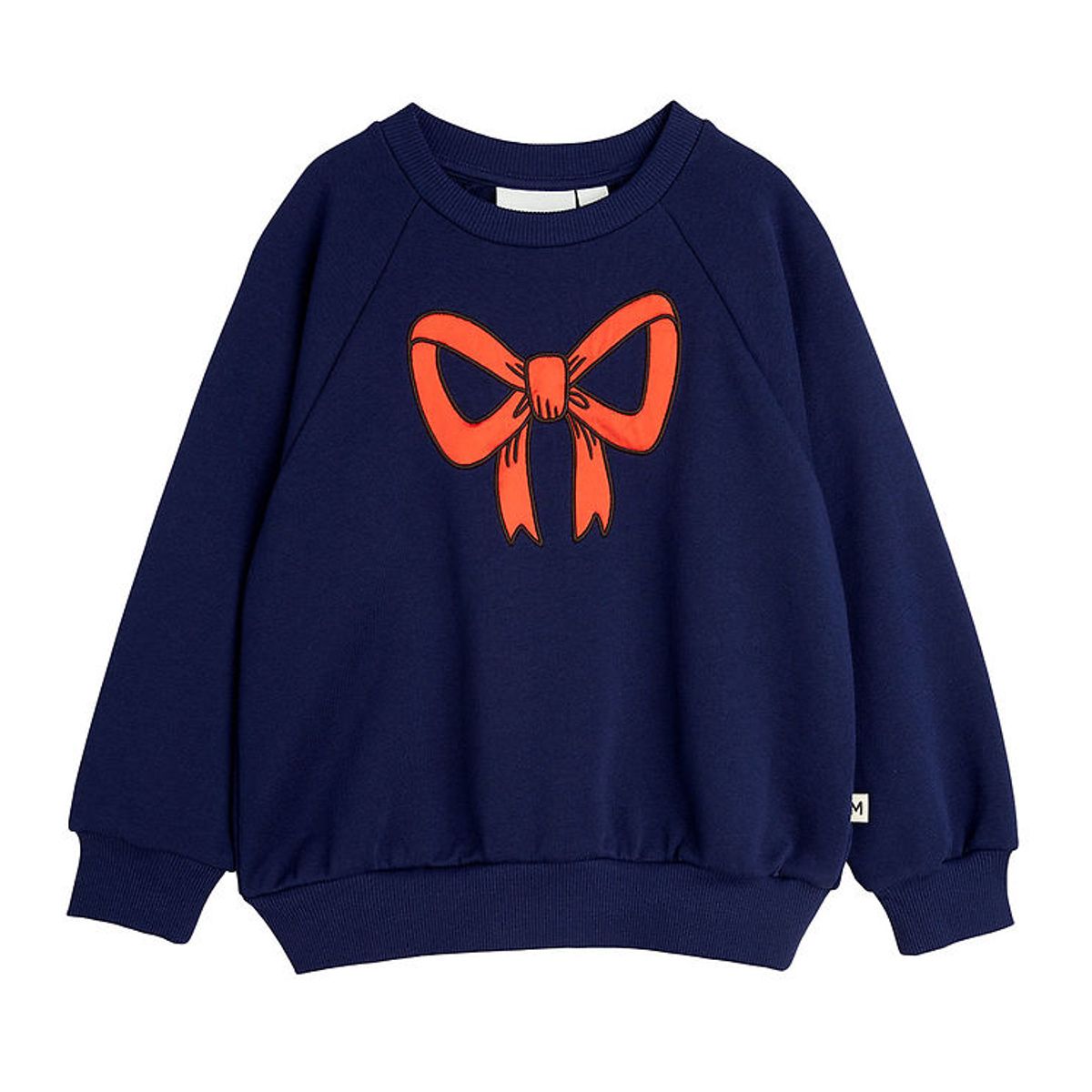 Mini Rodini Sweatshirt - Bow - Blue