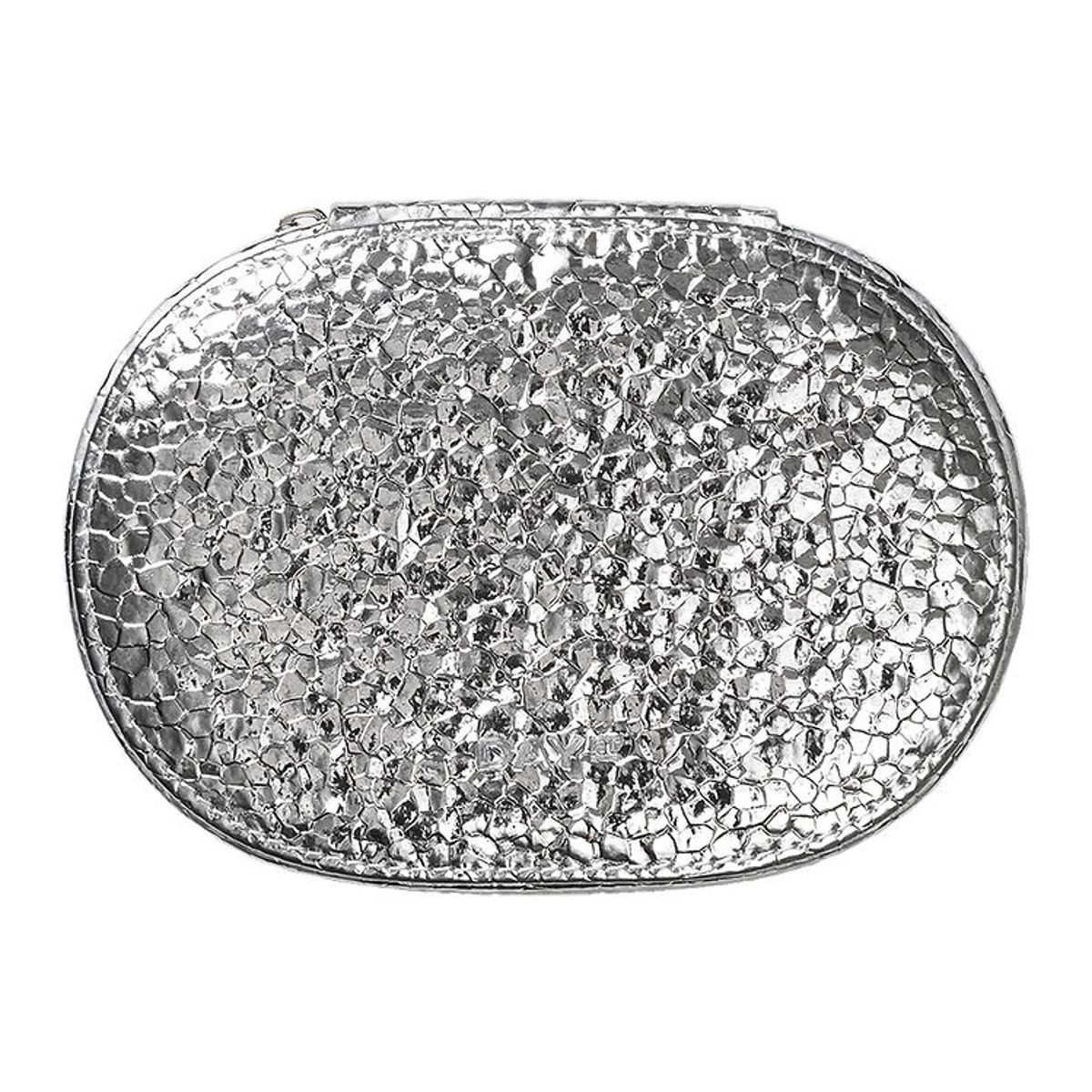 DAY ET Smykkeskrin - Disco Jewelry Zip Oval - Silver