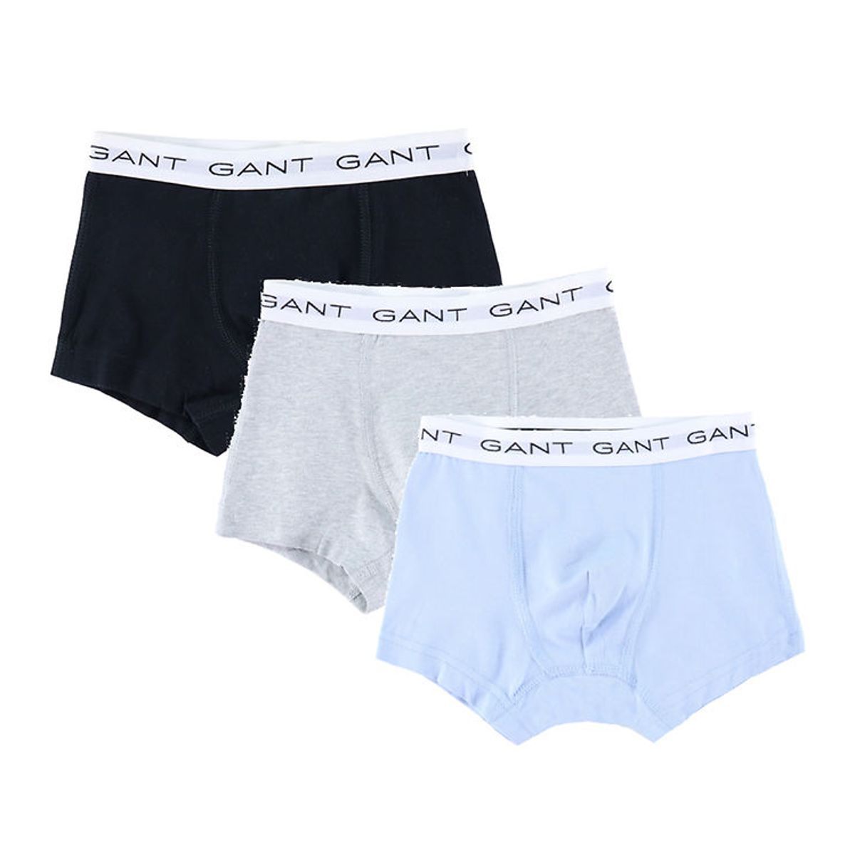 GANT Boxershorts - 3-pak - Light Grey Melange