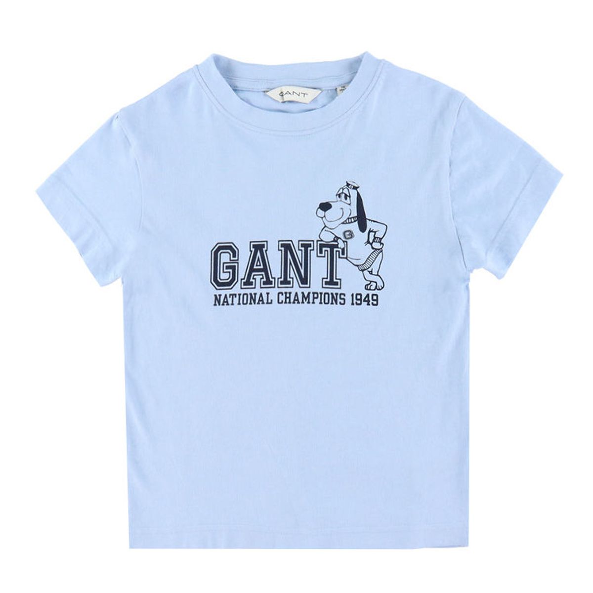 GANT T-shirt - Dog Print - Fresh Blue