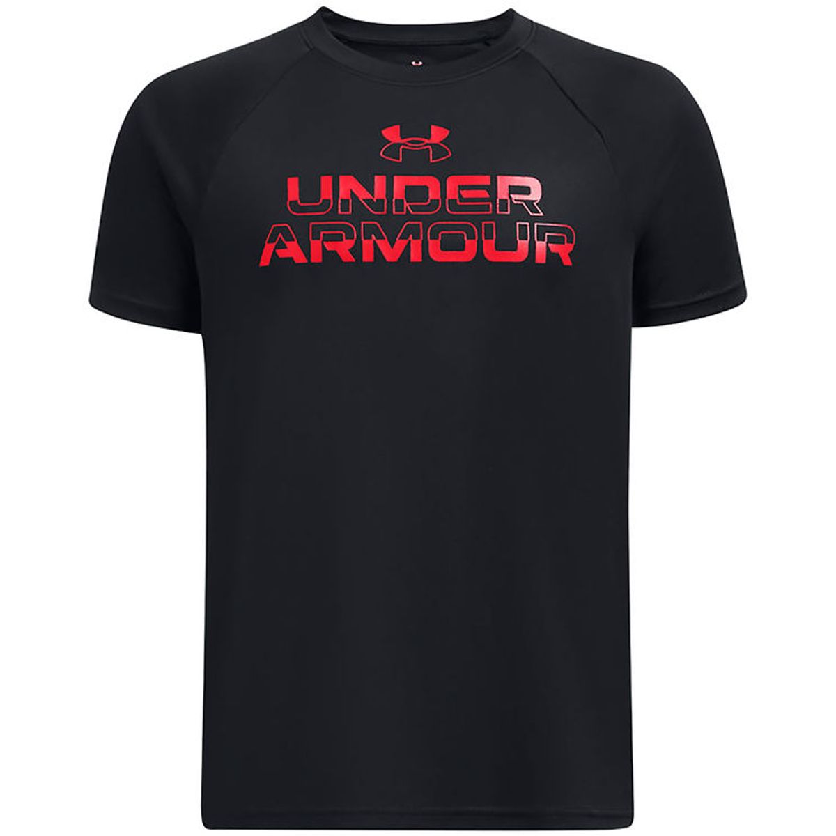 Under Armour T-shirt - Tech Split Wordmark - Sort