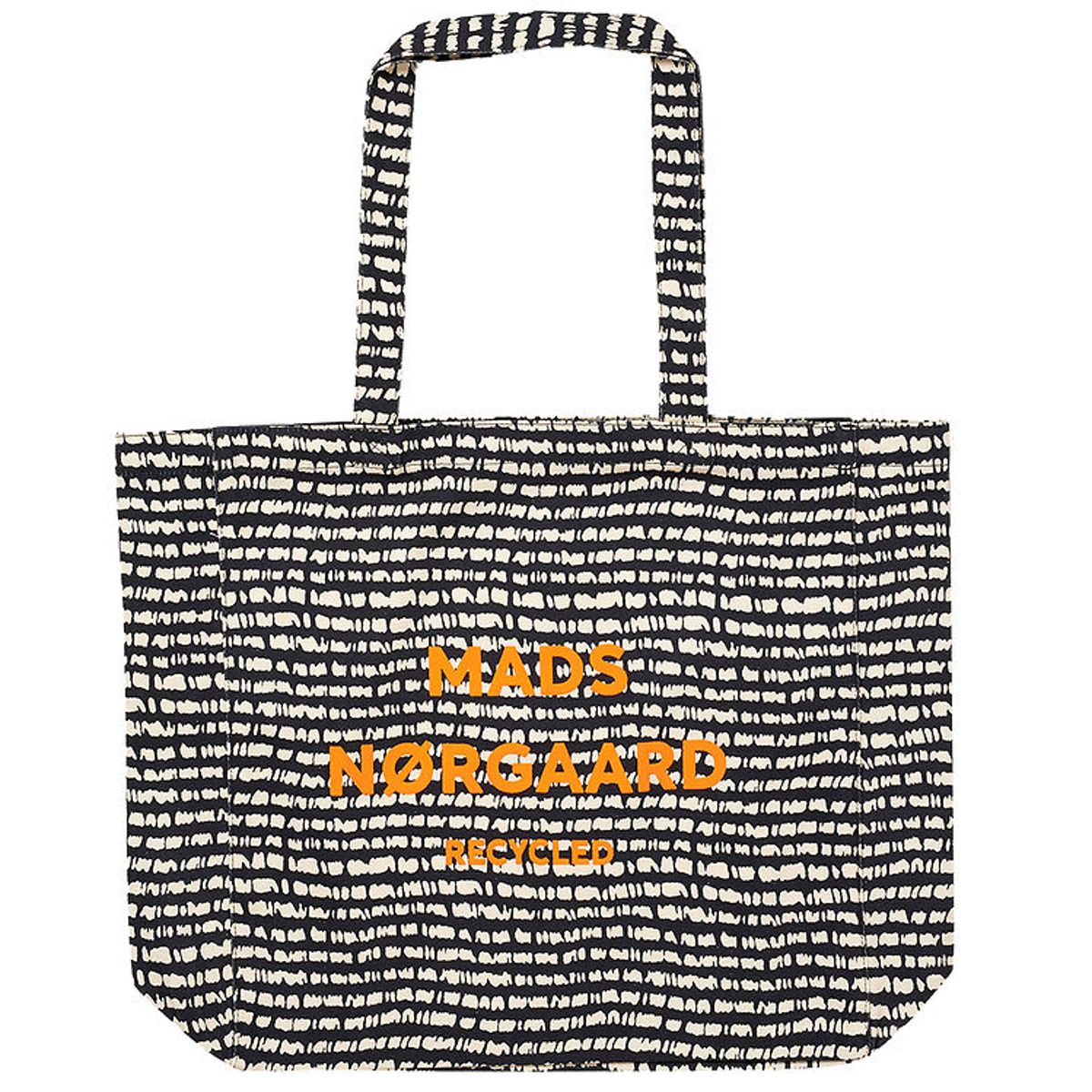 Mads Nørgaard Shopper - Recycled Boutique Athene - Scribble Blac