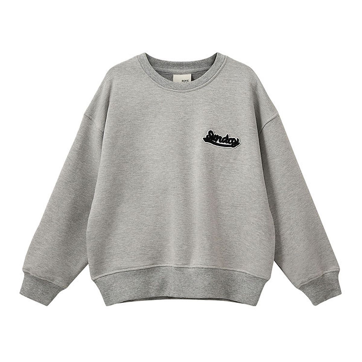 Sofie Schnoor Sweatshirt - Elisy - Grey Melange