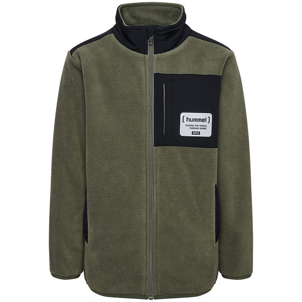 Hummel Fleecejakke - hmlDare - Dusty Olive