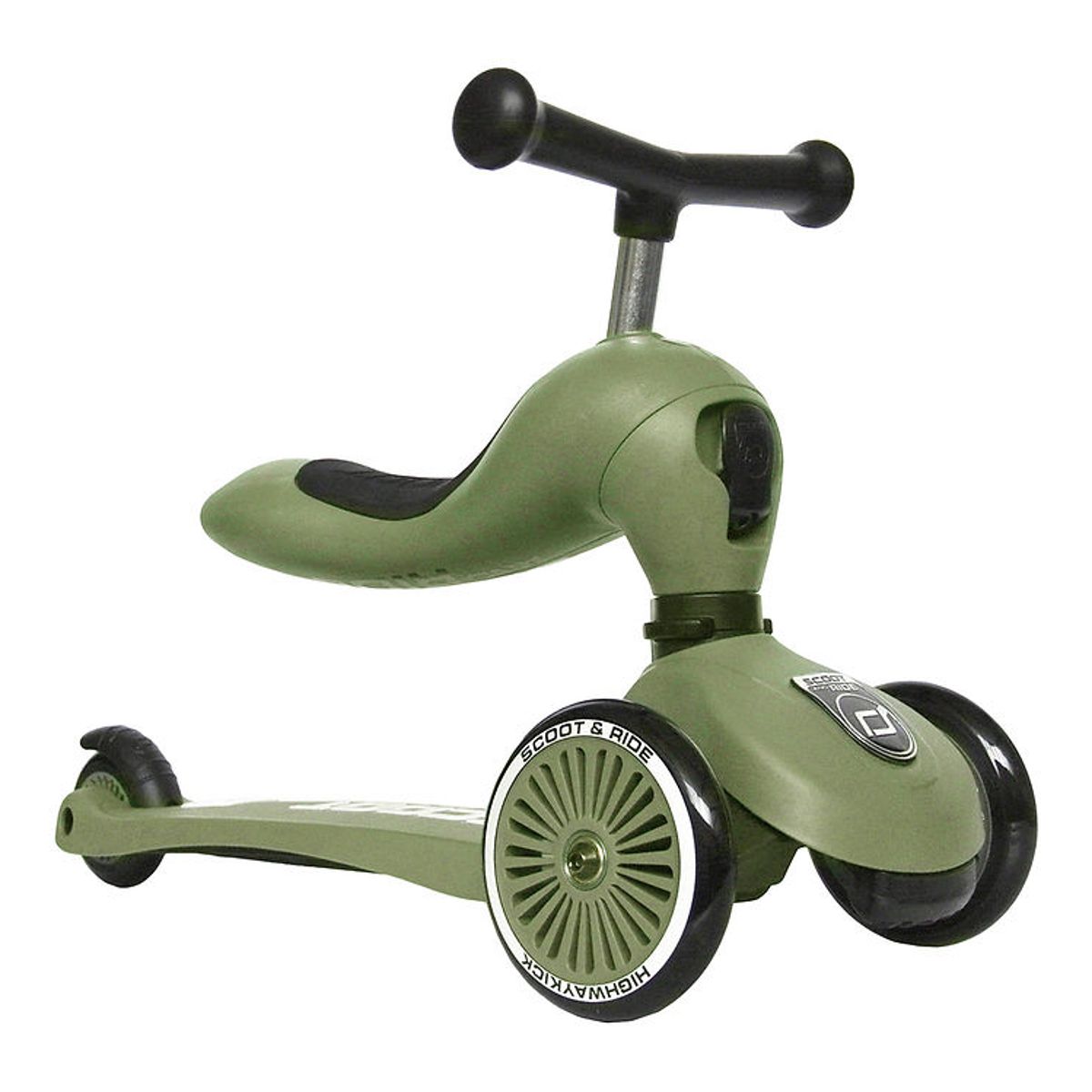 Scoot and Ride Highway Kick 1 - Olive