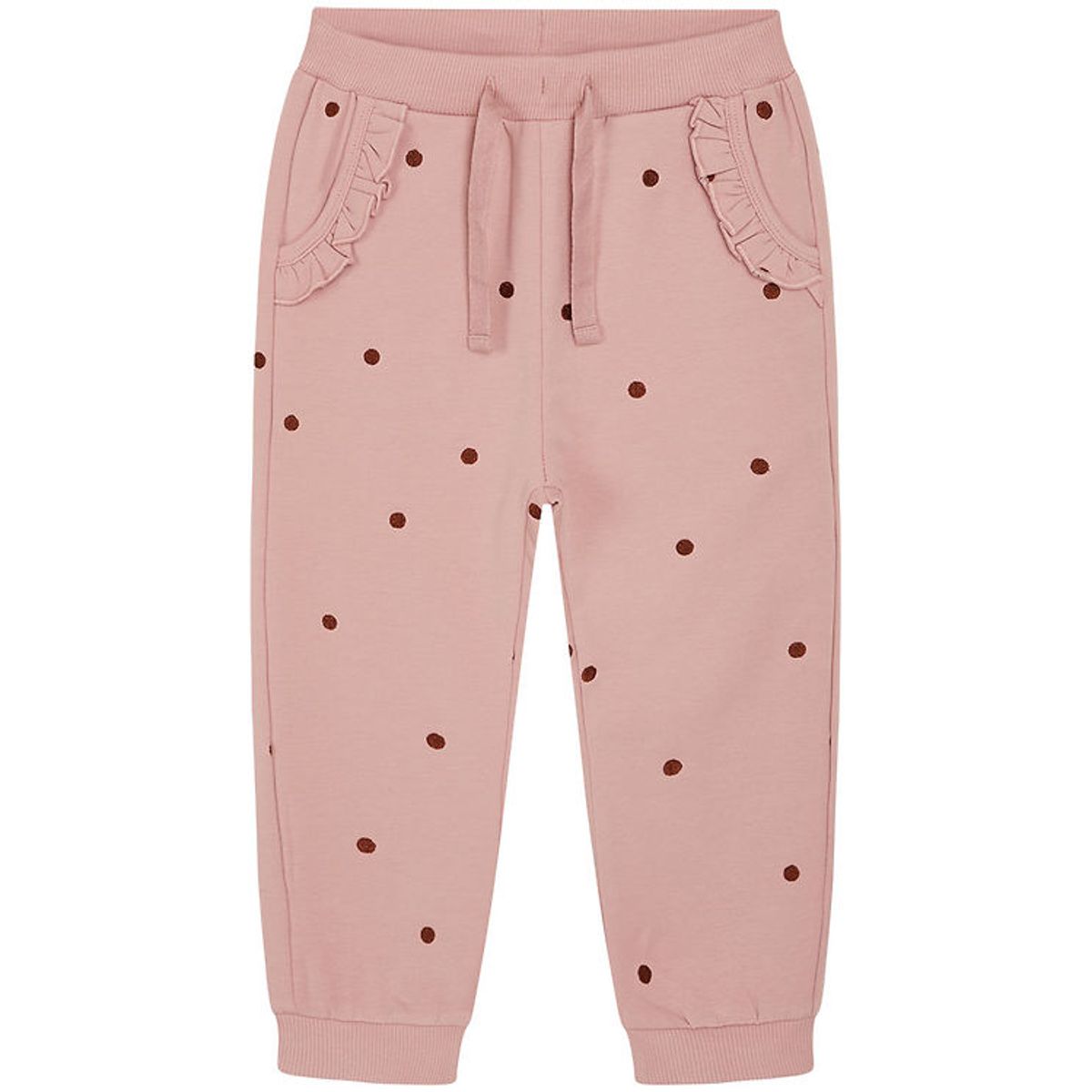 Hust and Claire Sweatpants - Thilde - Dusty Rose m. Prikker