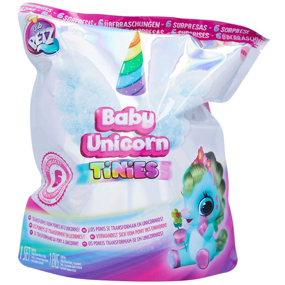 Club Petz Bamse - Tinies - Baby Unicorn