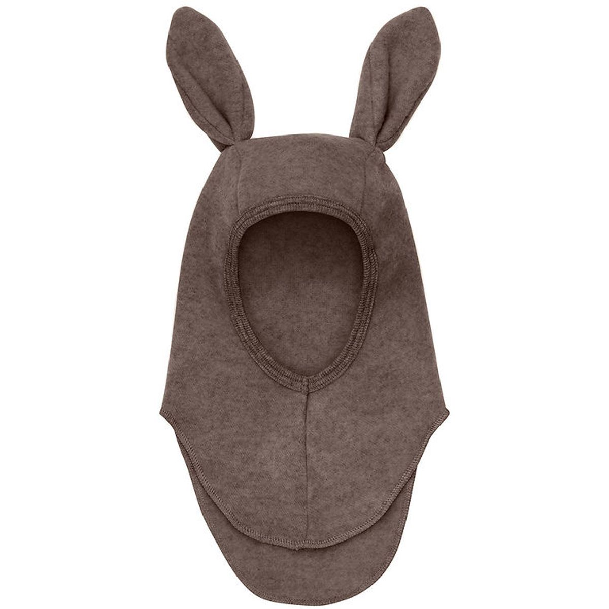 Huttelihut Elefanthue - Uld - 1-lags - Balaclava - Brown Melange