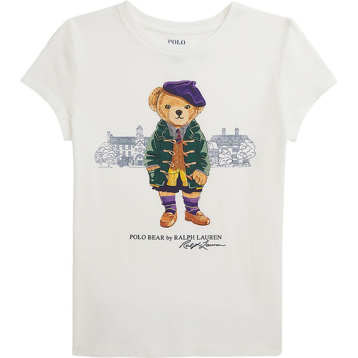 Polo Ralph Lauren T-shirt - Hvid m. Bamse