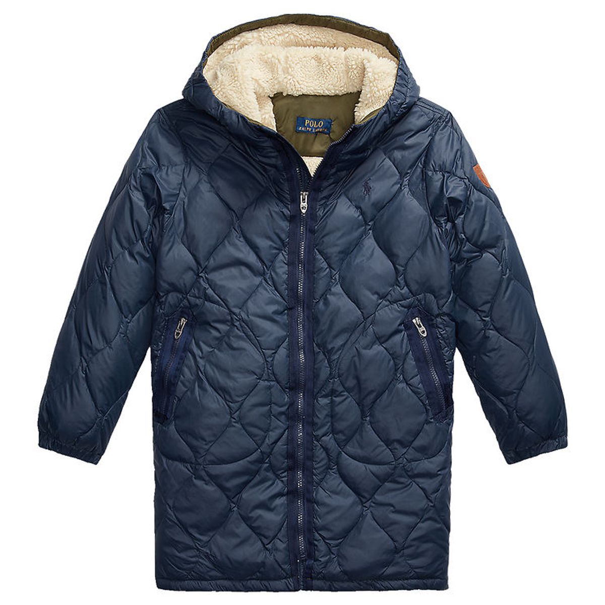 Polo Ralph Lauren Dunfrakke m. Fleece - Hartland - Navy