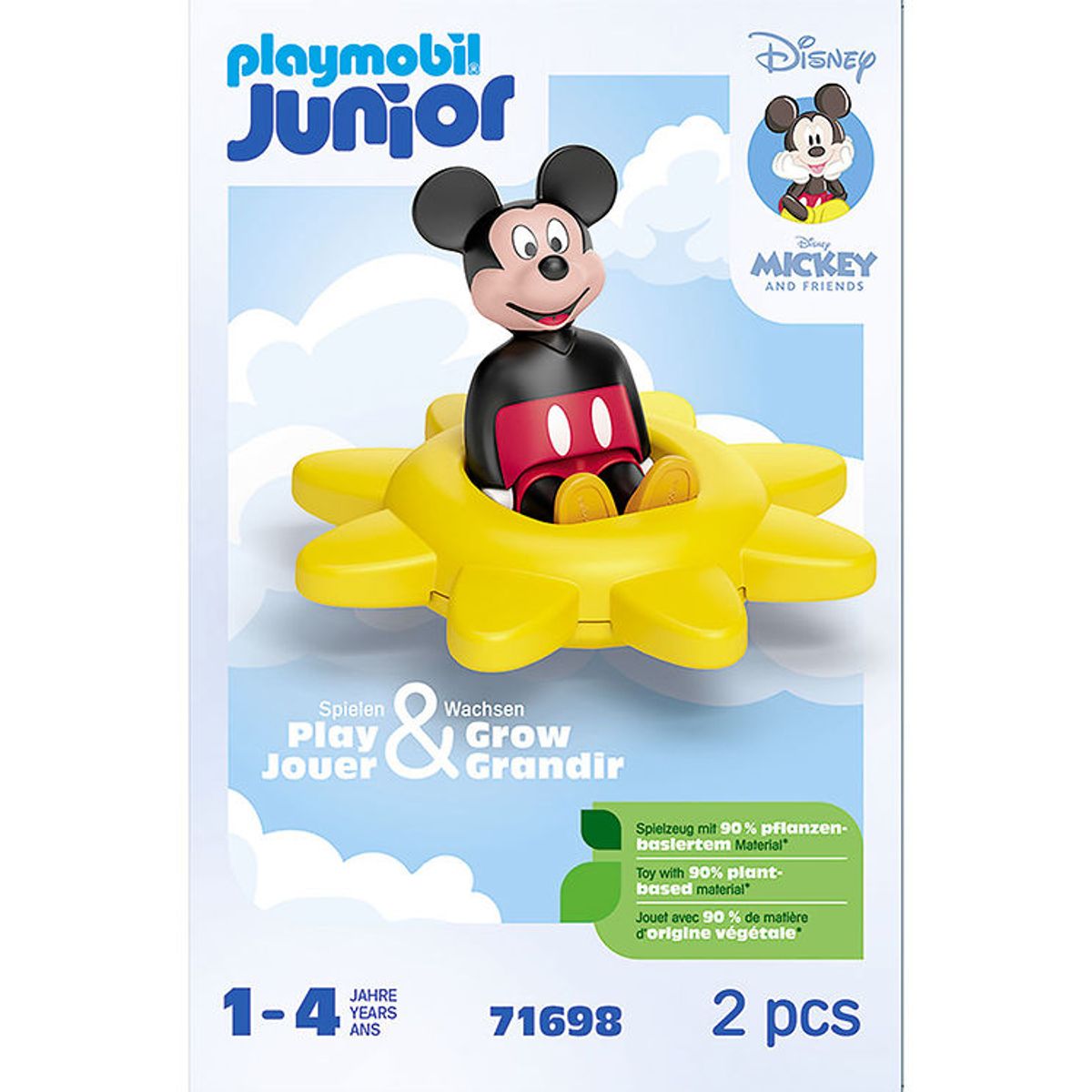 Playmobil Junior - Junior & Disney: Mickeys Drejesol Med Raslefu