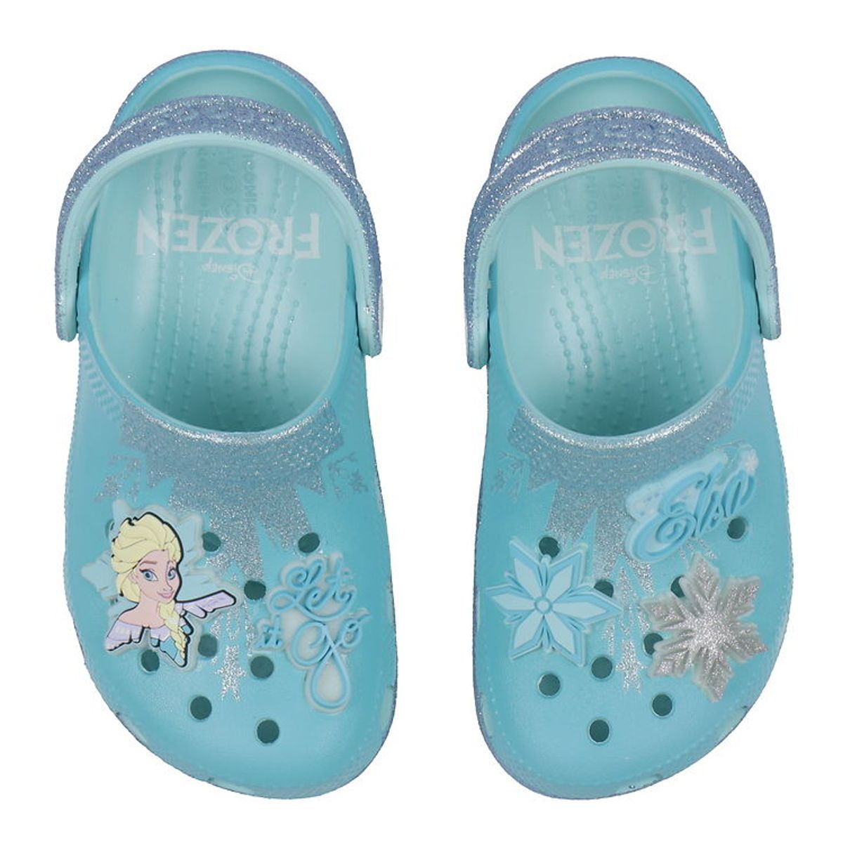 Crocs Sandaler - Classic Clog K - Frozen Elsa