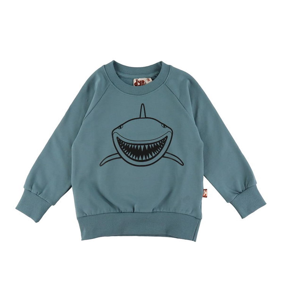 Dyr-Cph Sweatshirt - Dyrbellow - Blue Grey Outline Haj