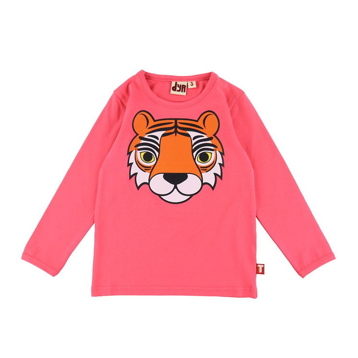 DYR-Cph Bluse - Dyrroar T - Bright Pink Tiger