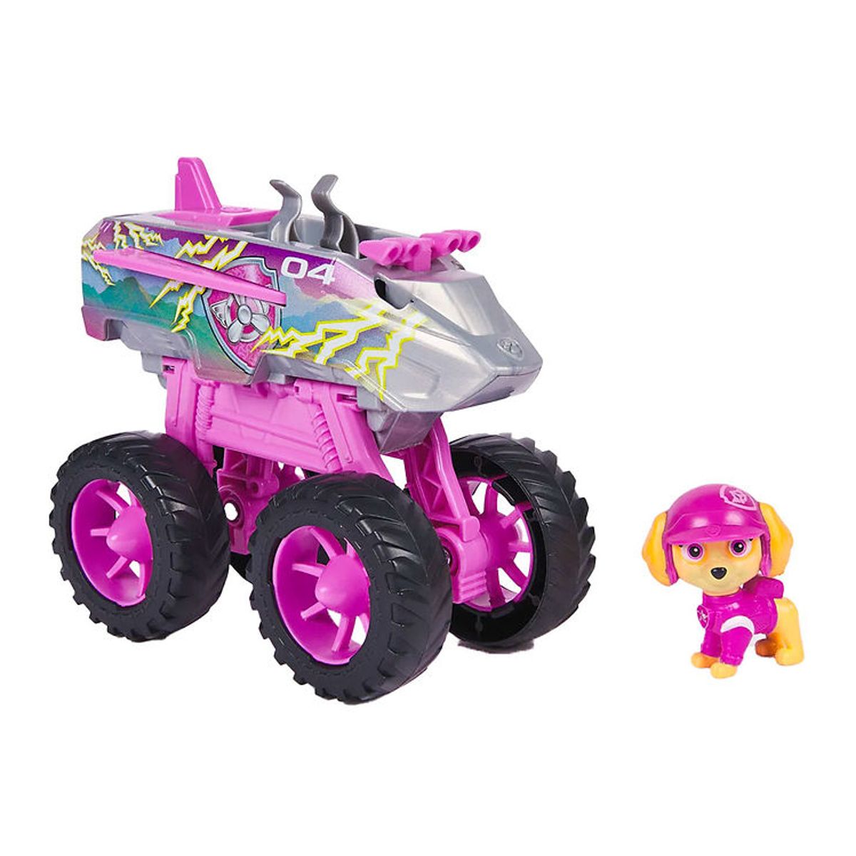 Paw Patrol Legetøjsbil - 16 cm - Rescue Wheels Jet m. Skye