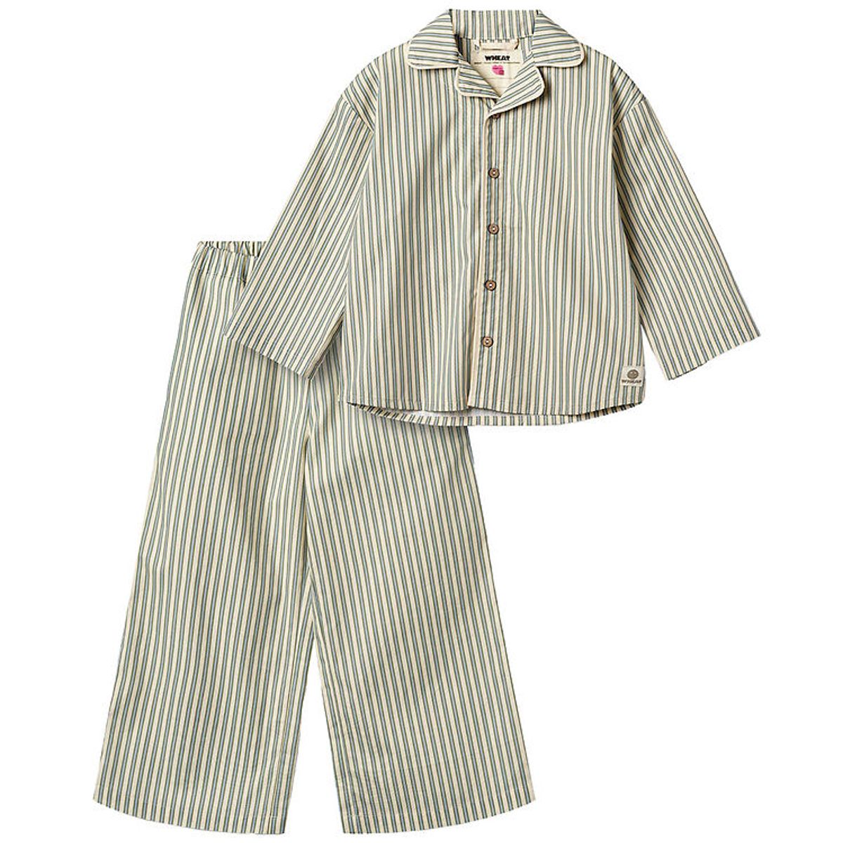 Wheat Pyjamas - Bebbo - Soft Stripe