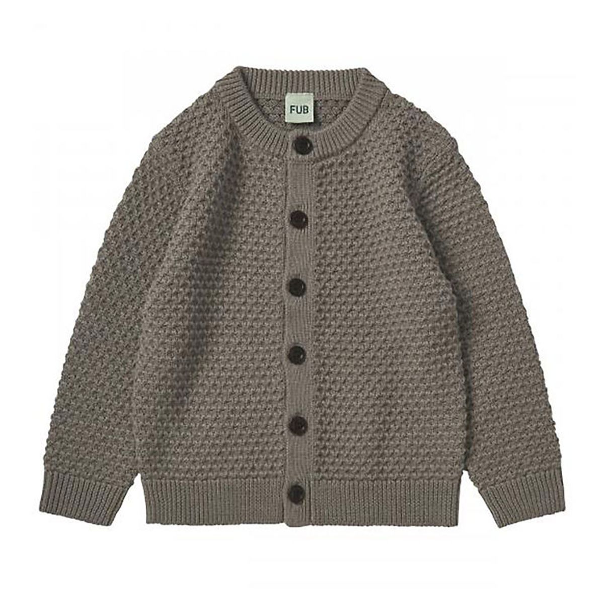 FUB Cardigan - Uld - Hazel Melange