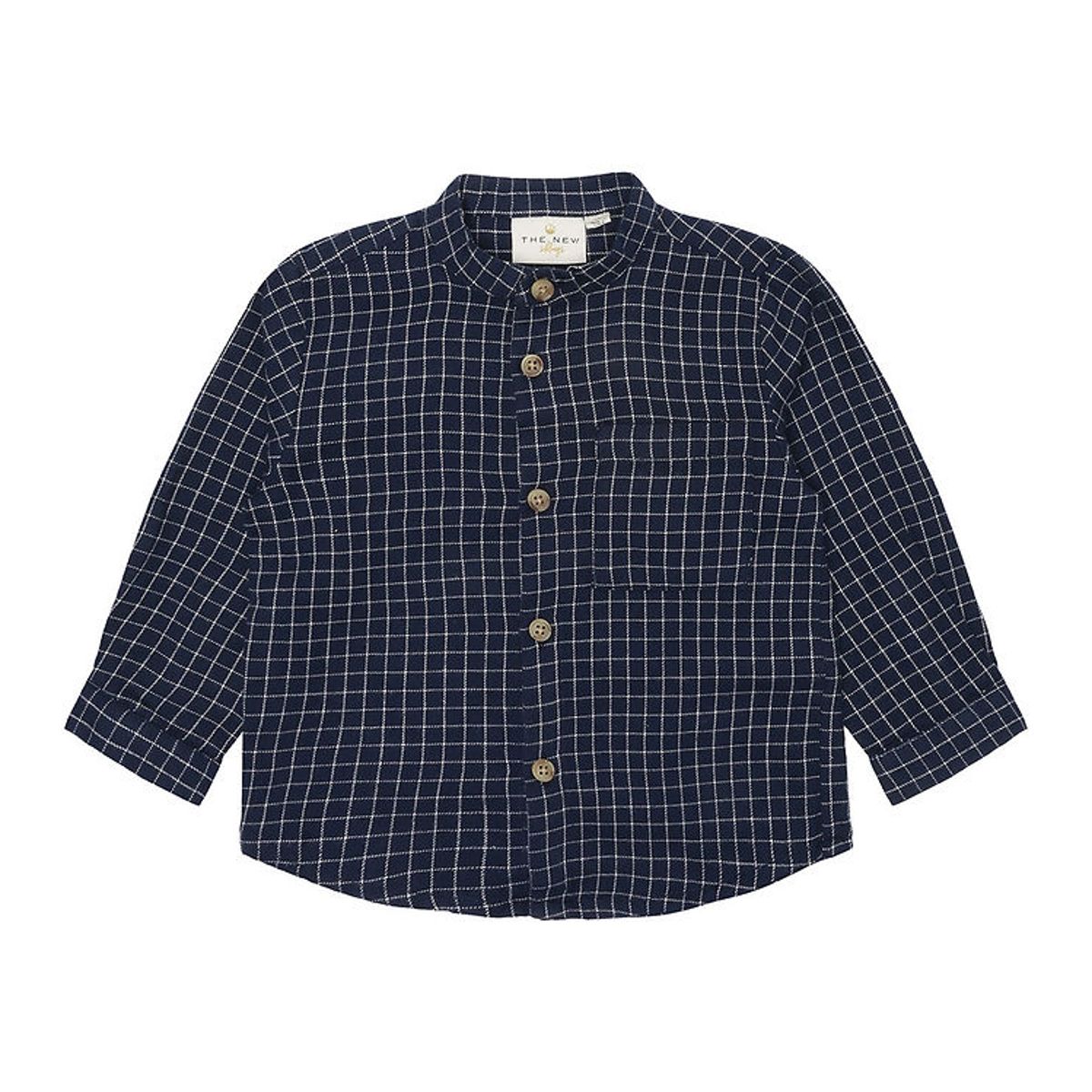 The New Skjorte - TnsLoke - Navy Blazer Check