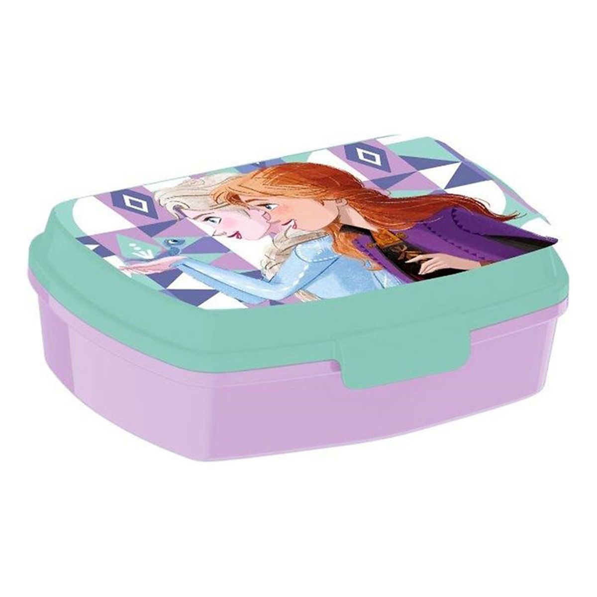 Frost Madkasse - Frozen II Funny Sandwish Box - Lilla