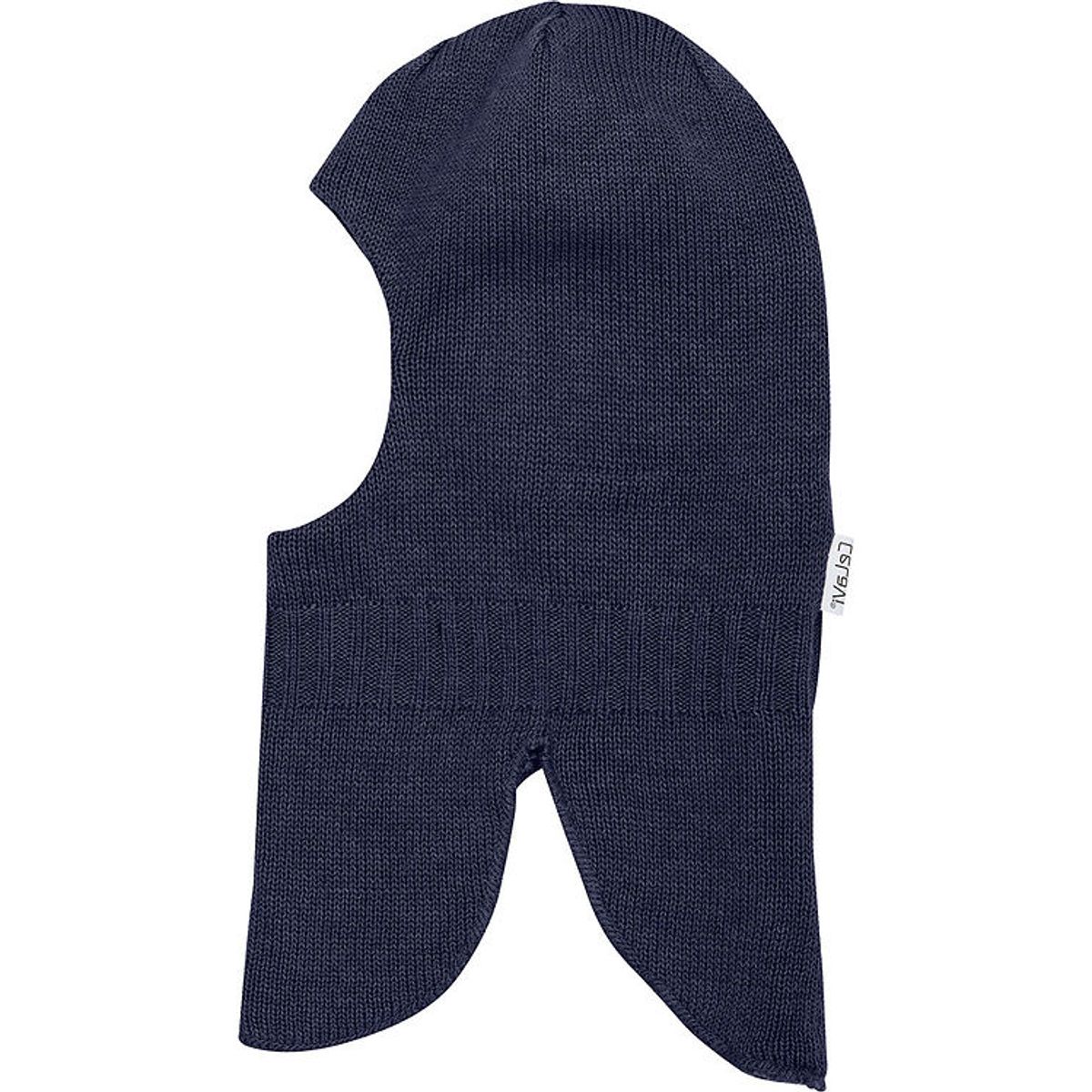 CeLaVi Elefanthue - Uld/Bomuld - 2-lags - Strik - Navy Melange