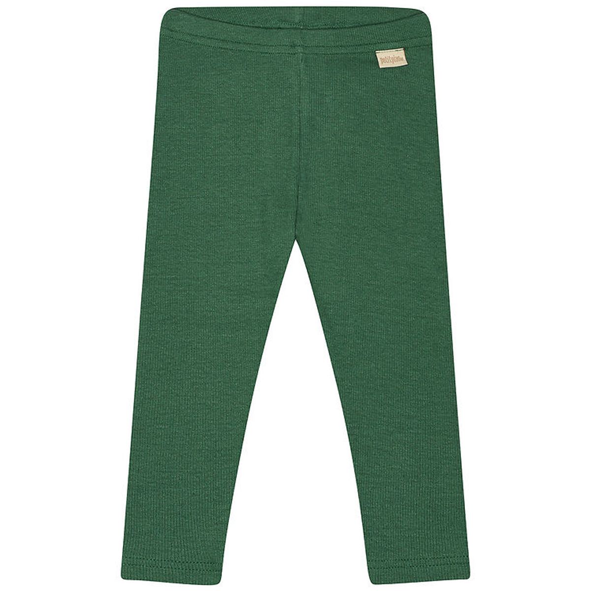 Petit Piao Leggings - Rib - Modal - Emerald Green