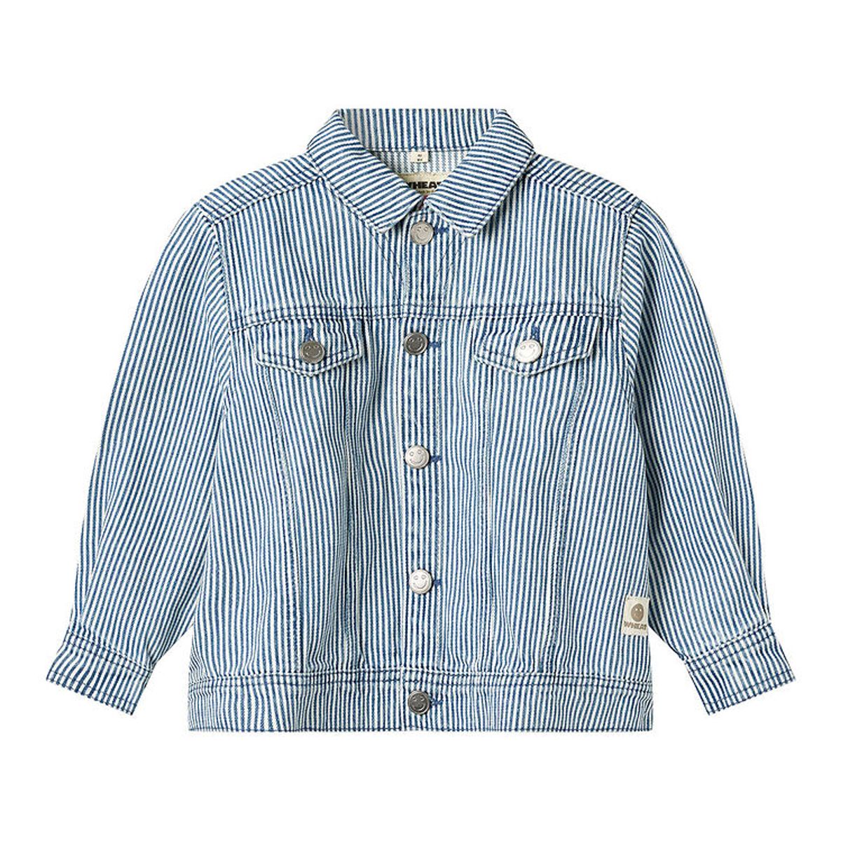 Wheat Denimjakke - Vive - Ink Stripe