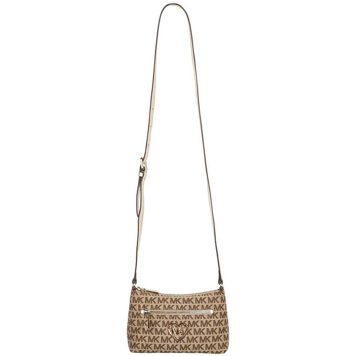 Michael Kors Skuldertaske - Stone m. Guld