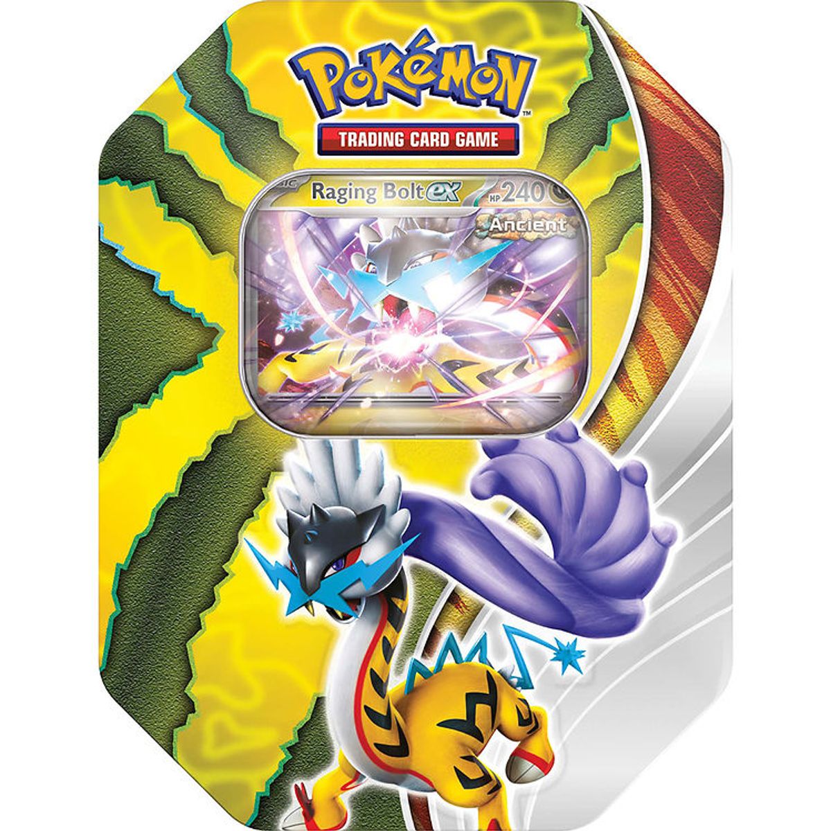 Pokémon Samlekort - Paradox Destinies Tin - Raging Bolt ex