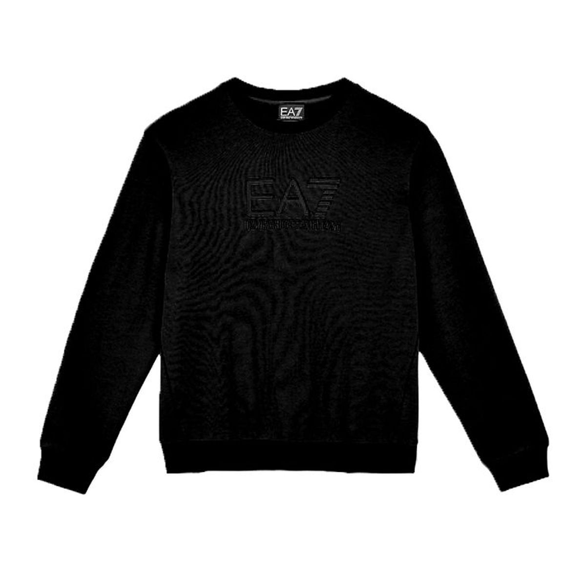 EA7 Sweatshirt - Sort m. Logo