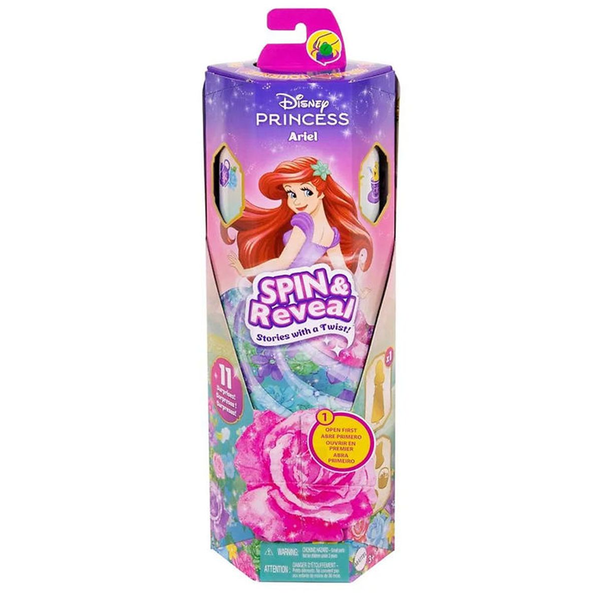 Disney Princess Dukke - Spin & Reveal Ariel