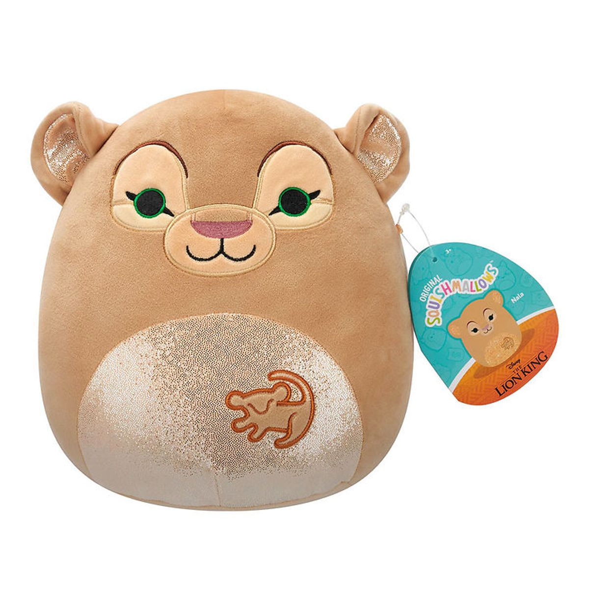 Squishmallows Bamse - 20cm - Løvernes Konge Nala