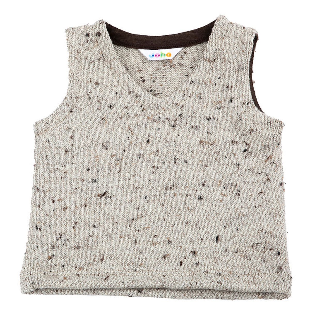 Joha Vest - Uld - Beige