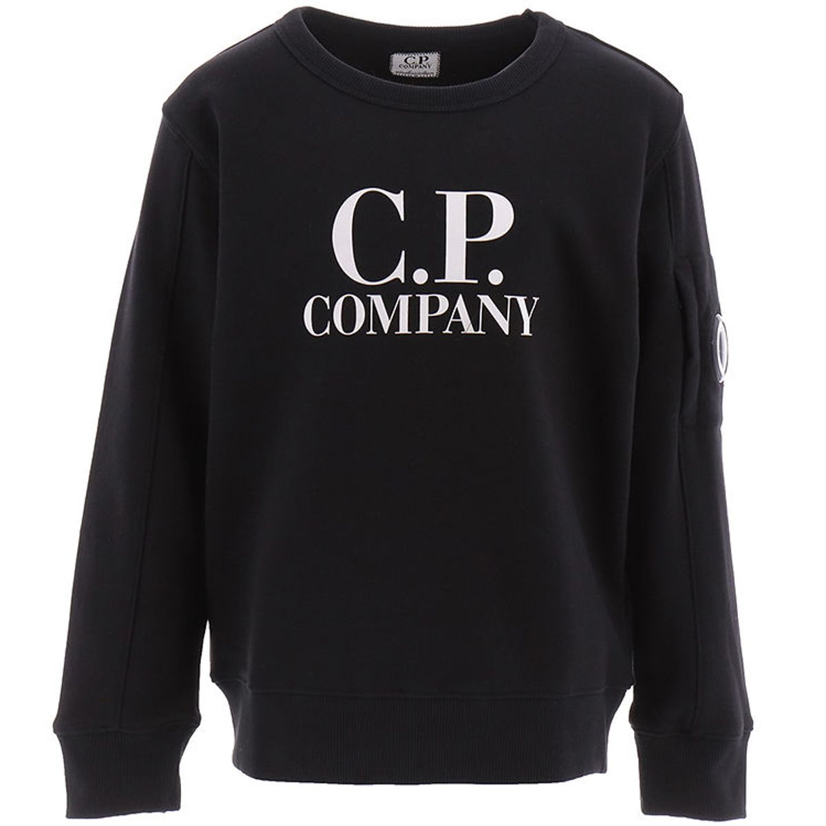 C.P. Company Sweatshirt - Sort m. Hvid