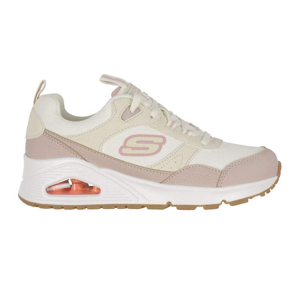 Skechers Sko - Uno - Mesh Mode - Nature/Taupe