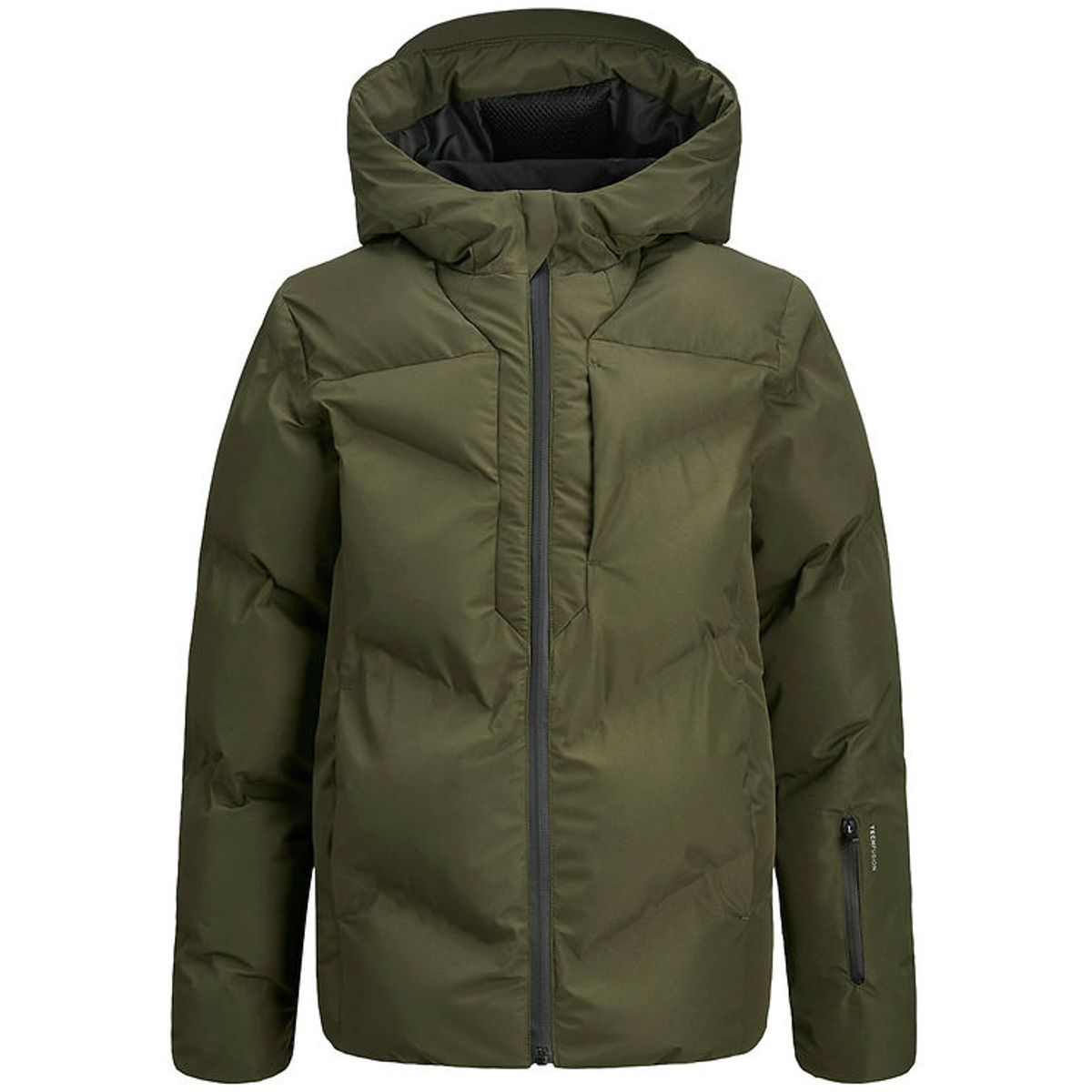 Jack & Jones Dynejakke - JCOSlay - Forest Night