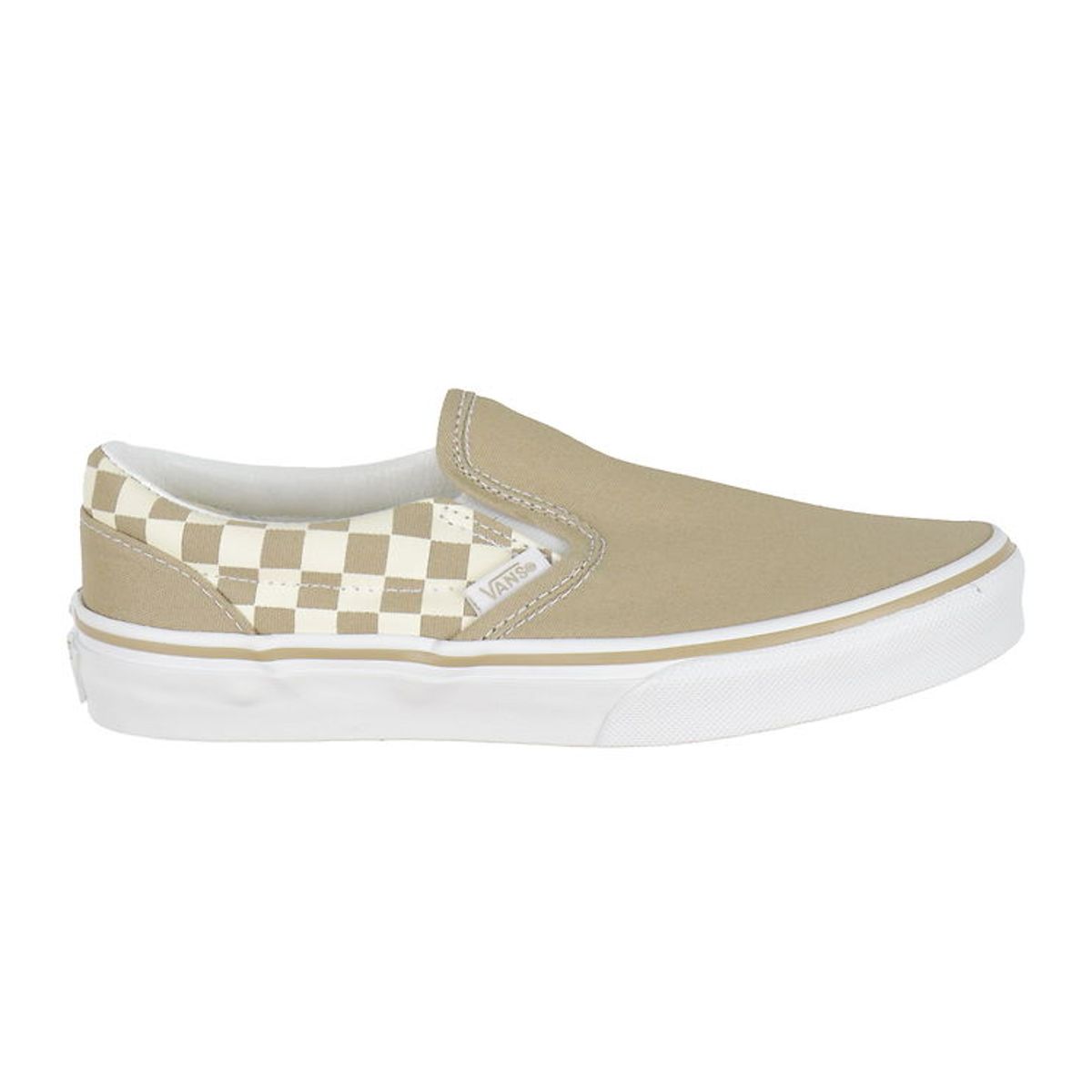 Vans Sko - Classic Slip-On - Brun/Hvidternet