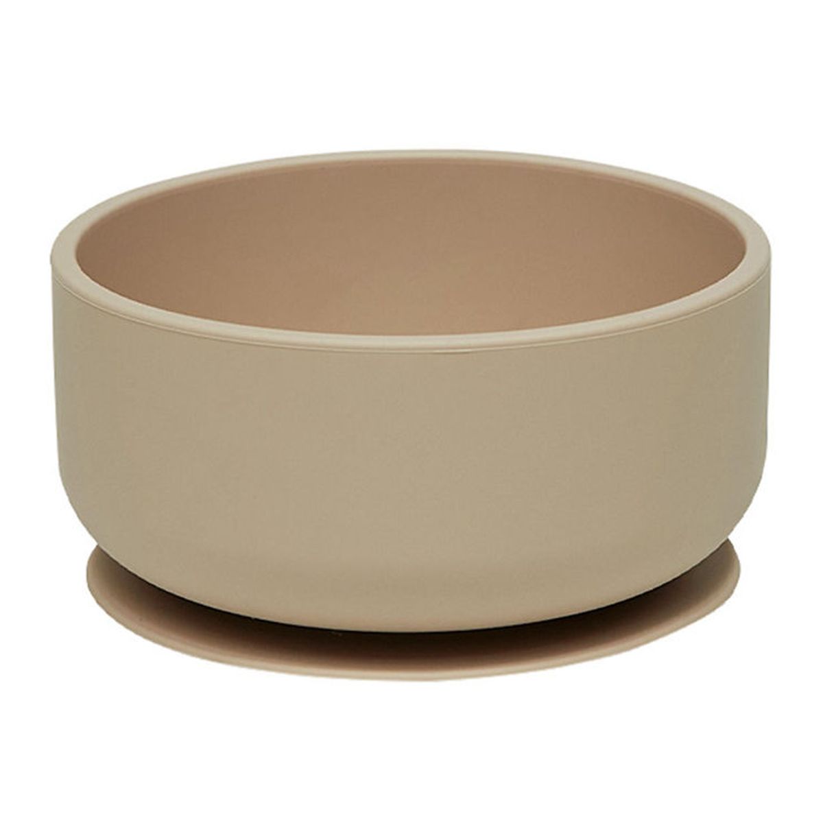 OYOY Skål - Enkei Suction - 12x6 cm - Silikone - Beige